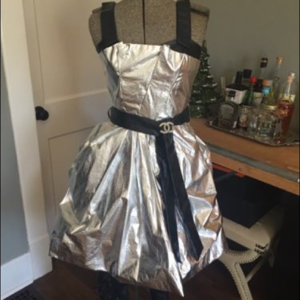 Marc Jacobs RUNWAY Silver Bells Holiday NYE DRESS!